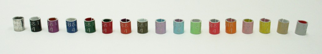 1242-4 bird band colors